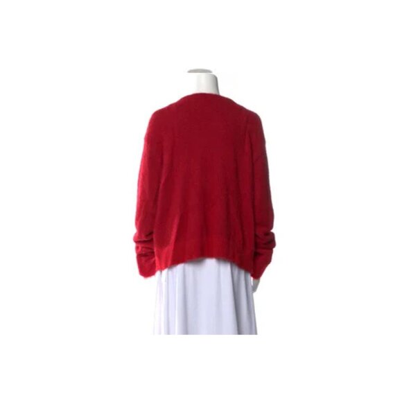 Y/Project Corset/Bra Sweater Red Very Soft Wool Knit Pullover In Red One Size - Picture 3 of 16